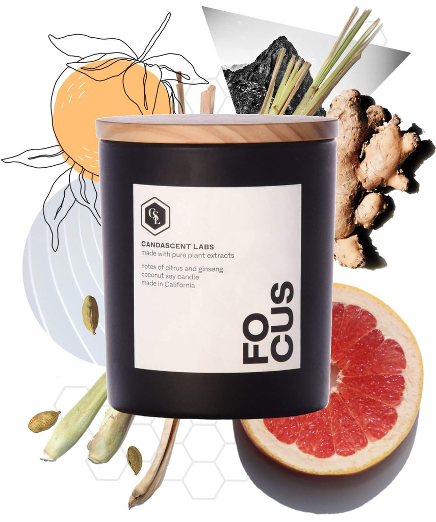 FOCUS Ginger and Citrus Candle