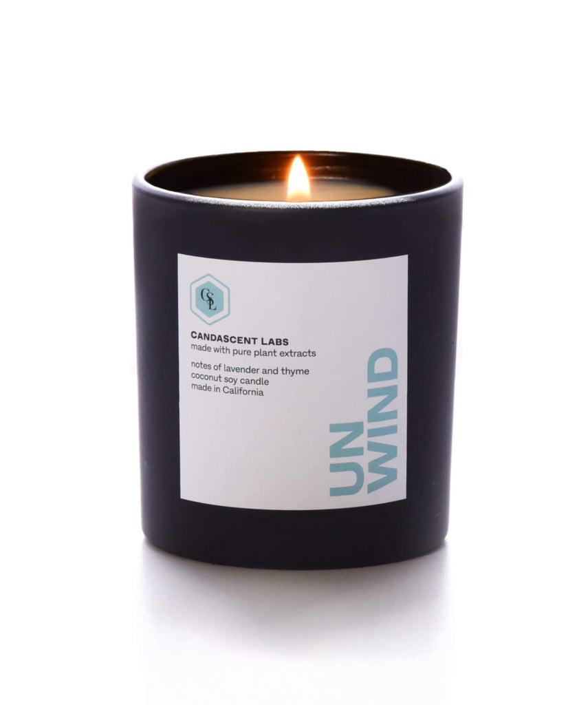 UNWIND Thyme and Lavendar Burning Candle
